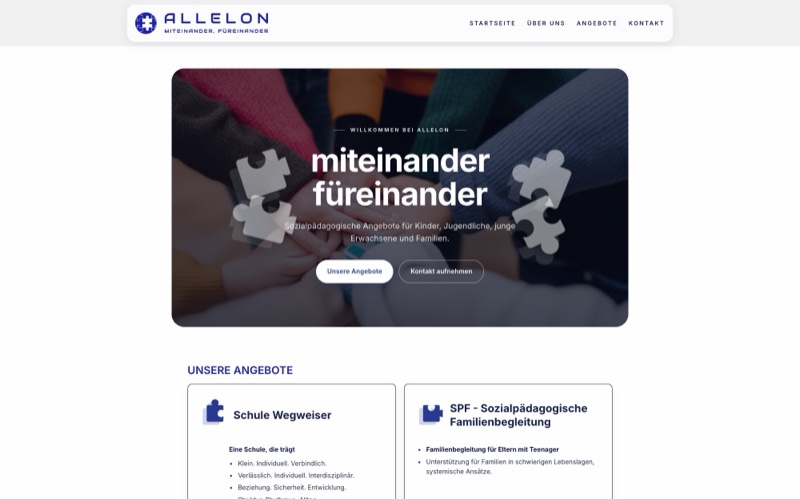 Vorschau der Webseite Allelon